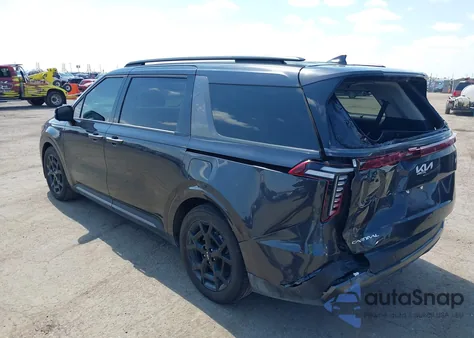 2025 Kia Carnival Mpv Sx Prestige z USA, uszkodzony, nr VIN KNDNE5K36S6458296